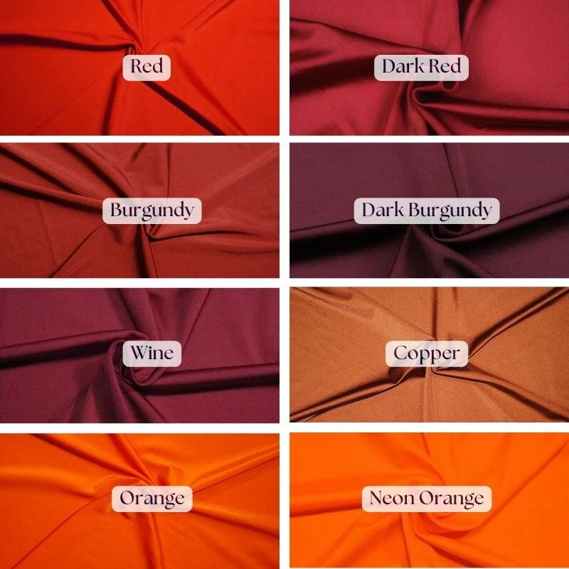 Premium Shiny Milliskin Nylon Spandex Fabric – 4-Way Stretch | By The Yard - Image 1 of 1