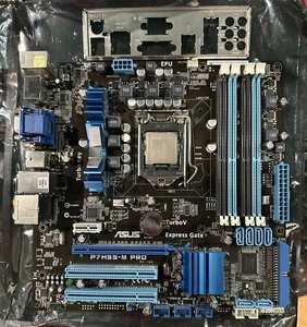 Asus P7H55-M PRO Motherboard w/ i3-530 SLBLR 2.93GHz CPU + I/O Shield - Picture 1 of 2
