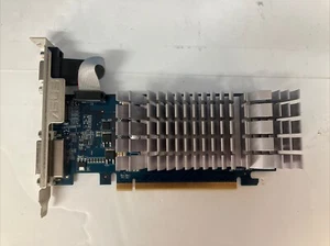 ASUS NVIDIA GEFORCE 210 EN210 SILENT/DI/1GD3/V2(LP) 1GB DDR3 Video Card Tested ~ - Picture 1 of 7