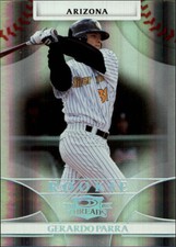 2008 Donruss Threads Century Proof Silver #150 Gerardo Parra /100 
