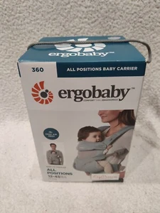 Ergobaby 360 All Carry Position Baby Carrier Cool Air Mesh Baby/Toddler Sea Mist - Picture 1 of 5