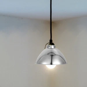 Stainless Steel Lampshade Vintage Outdoor Light Industrial Metal - Picture 1 of 12