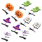 10 Pcs Ghost Hair Clip Halloween Hair Clips Girls Clips