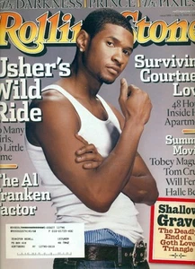 ROLLING STONE MAGAZIN-USHER COVER + COURTNEY LOVE + PRINCE + AL FRANKEN + DIE PIXIES - Bild 1 von 1