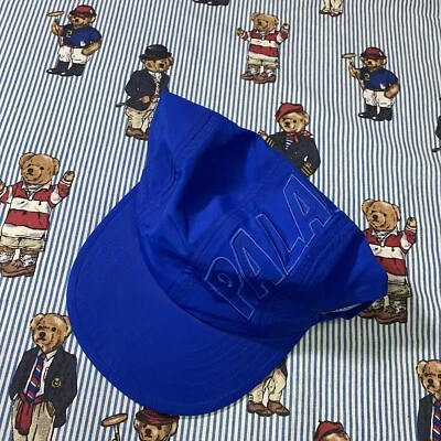 Palace скейтборды T-лист оболочка 4 панели эластичный ремень шляпа крышка синий SS20 нейлона - Изображение 1 из 4