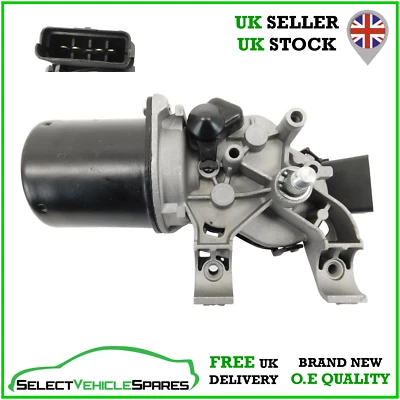 NEW RENAULT CLIO MK3 FRONT WINDSCREEN WIPER MOTOR (4 PIN) 2006-2012 - Image 1 of 4