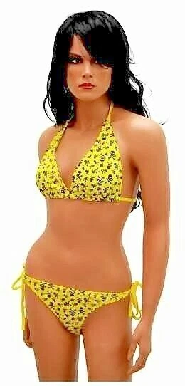 Bikini mit Totenköpfen, Bikini with skulls,Bikini con calaveras, Bikini avec des - Bild 1 von 1