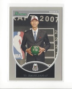 2007-08 Bowman Silver #121 Yi Jianlian RC Rookie Bucks /199 