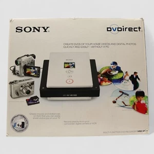Sony VRD-MC1 DVDirect External USB 2.0 Multi-Function 16x DVD Recorder - Picture 1 of 6
