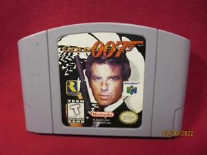 GoldenEye 007 (Nintendo 64, 1997) Loose Cartridge - Picture 1 of 6