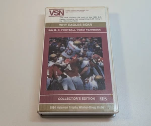 1984 Boston College Football Video Yearbook, WHY EAGLES SOAR, Flutie Heisman - Zdjęcie 1 z 23