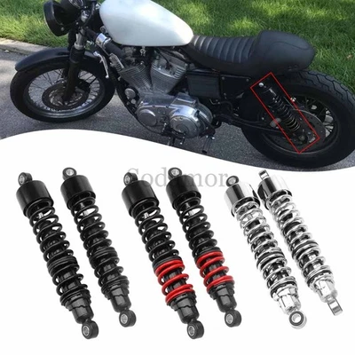 Left & Righ Rear Shocks Absorbers For Harley Sportster Custom XL1200C 1996-2003 - Image 1 of 4