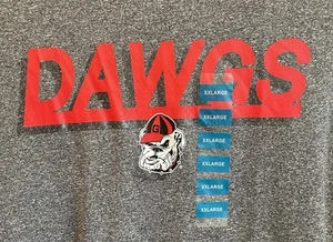 Camiseta Georgia Bulldogs S, M, L, XL, 2XL, 3XL Gris Pizarra🔥NUEVA🔥Pro Edge Dawgs - Imagen 1 de 11