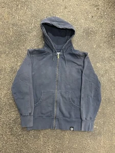 Sudadera con capucha American Giant con cremallera para hombre grande azul pesado algodón ropa de trabajo - Imagen 1 de 7