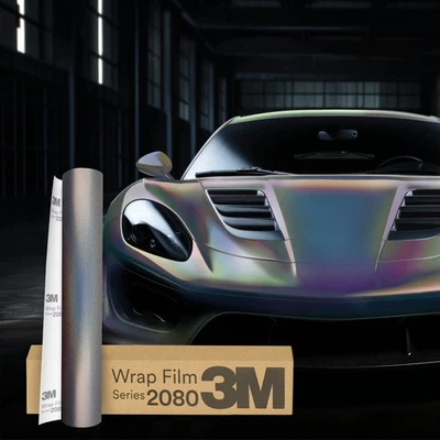 3M Wrap Film Series 2080 Car Wrapping Folie 30x152cm SP281 Satin Psychedelic - Bild 1 von 4