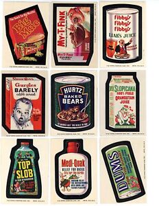 1974 Topps Wacky Packages 7th Series Near Set 31/33 VG/EX EX