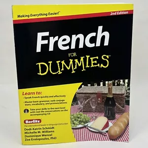 French for Dummies 2nd Edition CD Zoe Erotopoulos Dodi-Katrin Schmidt Michelle - Picture 1 of 6