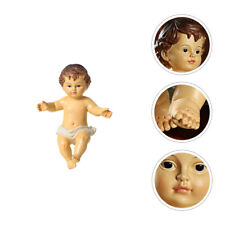 Religious Holy Child Ornament Resin Baby Nativity Figurines Jesus