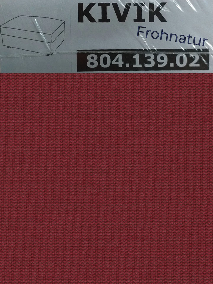 Ikea KIVIK Bezug für Hocker mit Aufbewahrung Orrsta rot NEU 804.139.02 - Bild 1 von 1