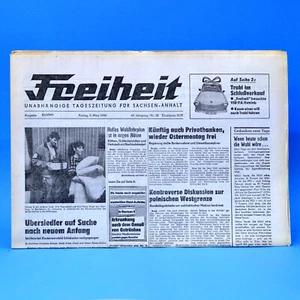 DDR Freiheit 09. März 1990 | 09.03.1990 SED Eisleben Geburtstag Hochzeit - Bild 1 von 1