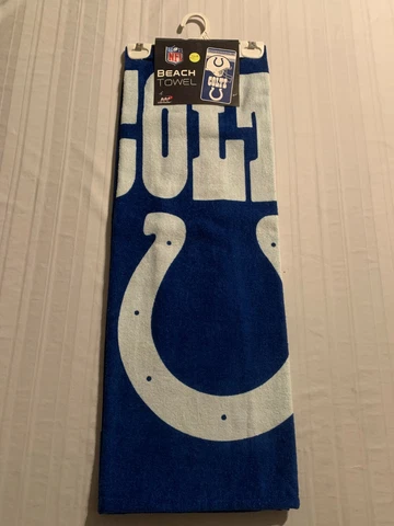 Indianapolis Colts NFL 30" x 60" Beach Towel McArthur Brand New Cover