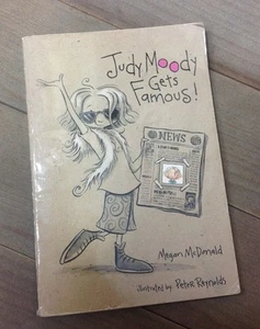 Judy Moody Gets Famous!  Paperback Megan McDonald Preowned 2001 - Picture 1 of 3