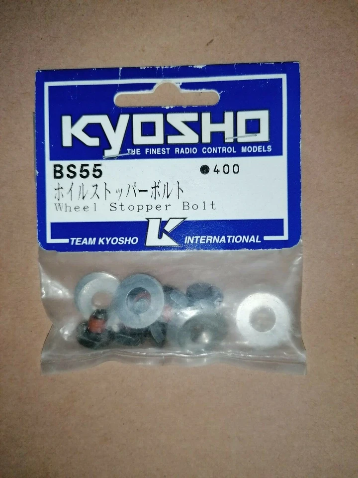 WEEL STOPPER BOLT KYOSHO MP5 RICAMBI MODELLISMO RC 1:8 OFFROAD BS55 - Immagine 1 di 1