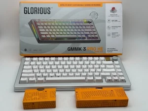 Glorious GMMK 3 PRO HE 75% Wireless Gaming Keyboard READ/FOR PARTS - Photo 1/8