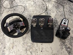 Logitech G27 Racing Wheel with Pedals and Shifter