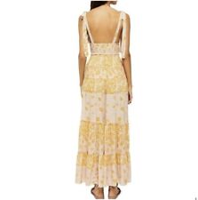 Free People Let's Smock About It Maxi Dress Intimately Chemise Floral , size M