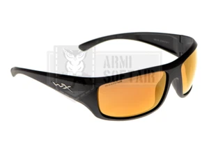 WILEY X PROFESSIONALE ORIGINAL OCCHILE WX Omega Captivate Polarized Bronze Mirro - Foto 1 di 6
