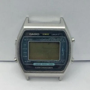 Casio Lithium 5 Marlin H101 Module 106 Alarm Chronograoh Watch For Parts MUR844A - Bild 1 von 5