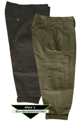 Original Bundeswehr Kniebundhose 3/4 Hose Feldhose Moleskin Leo Köhler oliv Schw - Bild 1 von 4