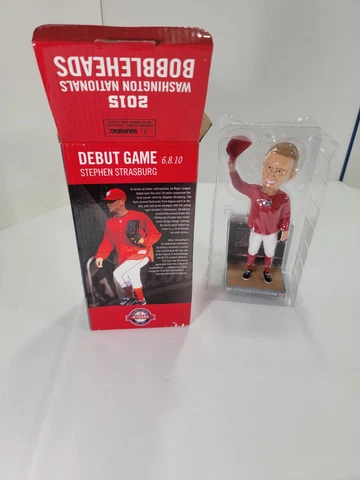 2015 Washington Nationals STEPHEN STRASBURG Bobble head BOBBLEHEAD Nats Stadium Cover