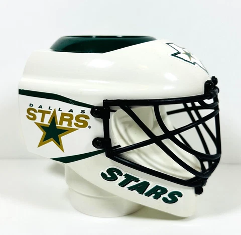 Vintage 1998 DALLAS STARS Goalie Mask Cup Mug Stein NHL Sportec Products Cover