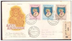 FDC Venetia Club Vatican 1954 - Year Mariano Viaggiata Racc - Picture 1 of 1