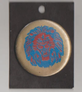 BRISBANE  WESTS TIGERS   TIGERS [HEAD]  SUPPORTERS BUTTON  NEW Size 5.5cm  Diam - Bild 1 von 2