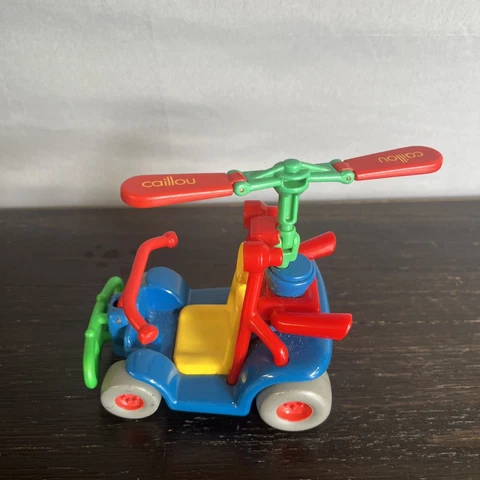Caillou Rescue Adventure Flying Go Cart  2002 RARE Cover