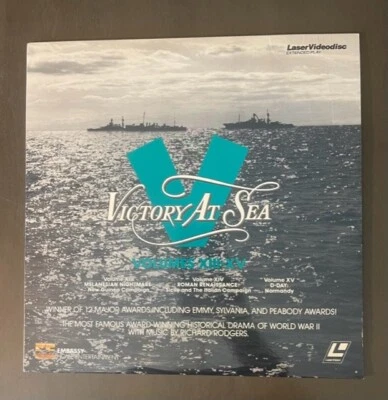 Victory At Sea Volumes XIII-XV Laser Videodisc 1985 Embassy Home Entertainment - Image 1 of 4