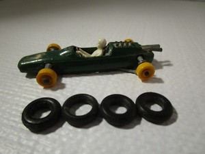 Lesney Matchbox Lotus F1 Racing Car Model No 19 Circa 1965-1969 Yellow Hub Wheel