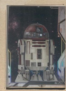 R4-P17 DV-17 2018 Topps Finest Star Wars Droids and Vehicles