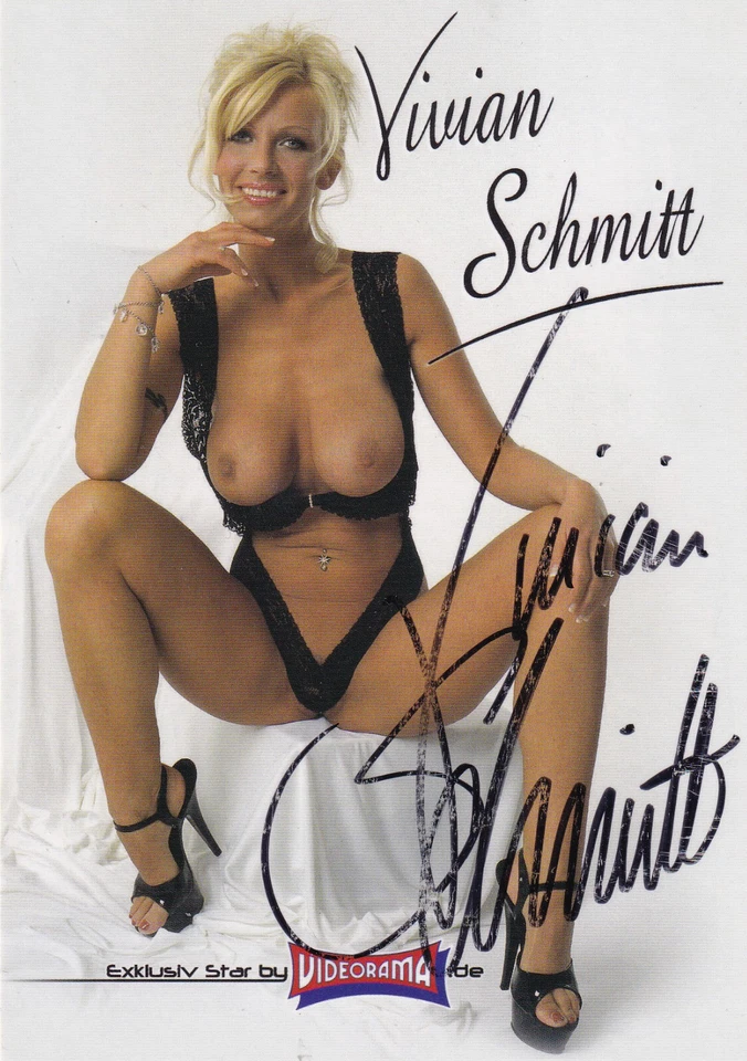 Autogramm - Vivian Schmitt - Bild 1 von 1