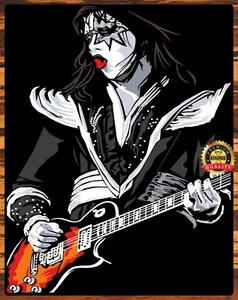 KISS - Ace Frehley - Shock Me - 11" X 14" Metal Sign - Picture 1 of 4