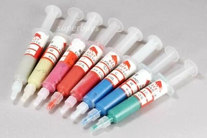 8pcs 0.5 - 10 Micron Diamond Polishing Polish Paste Lapping Compound Syringe - Picture 1 of 3