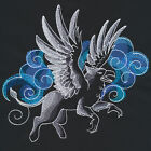 GRIFFIN BEAUTY SET OF 2 BATH HAND TOWELS EMBROIDERED BY LAURA