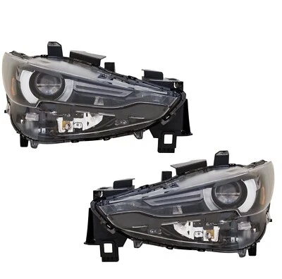 FIT MAZDA CX-5 CX5 2020-2021 HEADLIGHTS HEAD LIGHTS LAMPS W/ADAPTIVE LIGHT PAIR - Image 1 of 4