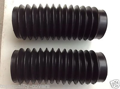 Honda CL125A SS125A CL160 CL175 2 High Quality NEW FORK GAITERS RUBBERS BOOTS — 第 1/2 张图片