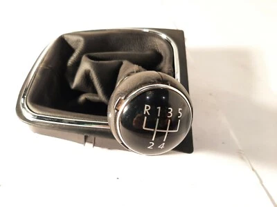 Original Vw Golf 6 Passat B6 Gear Knob Automatic Gear Lever Leather 1K0711113 - Image 1 of 4