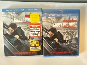 Mission Impossible Ghost Protocol Exclusive (Three-disc Blu-ray/DVD/Digital) NEW - Imagen 1 de 2