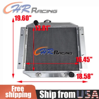 Radiador de aluminio para Ford Escort 1971-1980 1,3 L 1,6 L 2,0 L 72 73 74 75 76 AT/MT Foto 1 de 4